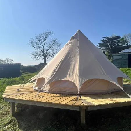 Immaculate Bell Tent Retreat North Devon