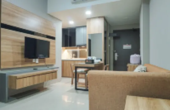 Elegant 1Br Apartment with Working Space Mustika Golf Residence