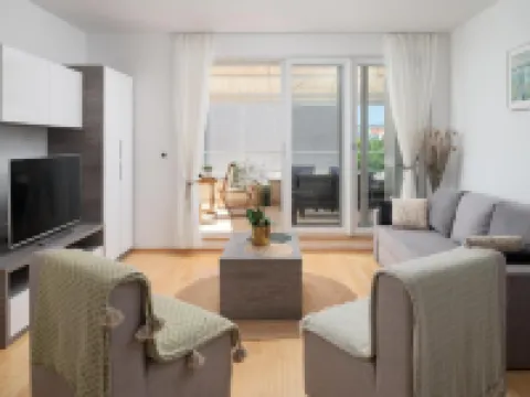Sunny Resort apartment with seaview 1314 Hotels in Petrčane
