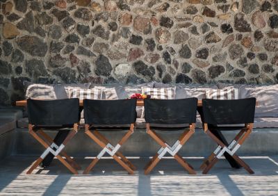 共有エリア ヴェデマ，ラグジュアリーコレクションリゾート，サントリーニの写真