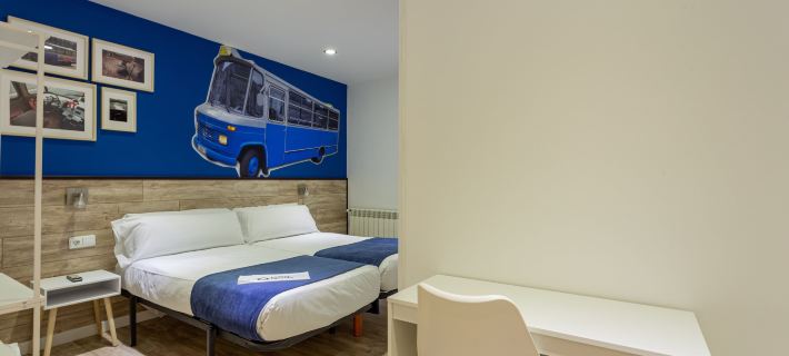 Casual Blue Hotels in Bilbao