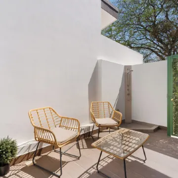 Sophisticated Home with a Chic Design and a Private Terrace with a Plunge Pool