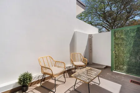 Sophisticated Home with a Chic Design and a Private Terrace with a Plunge Pool