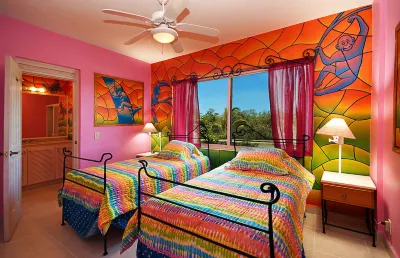 On a White Sandy Beach, Beautiful artwork throughout the inside Condo#101