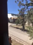 Across the street from quad ski lift