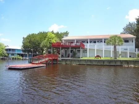 Flamingo Villa -Waterfront home, private dock with sunset views  for 10 guests