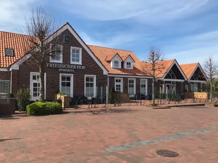 Friesischer Hof, Ferienwohnungen Mit Indoor Spielplatz, Kostenfreien Parkplatz Und W-Lan Отели в г. Рехтзупвег