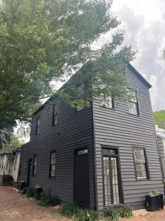 FREE PARKING at this historical home in the heart of downtown & outdoor patio.