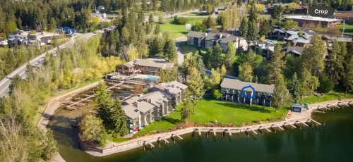 FLATHEAD LAKE WATERFRONT STUDIO RETREAT!!! WITH BOAT OPTION
