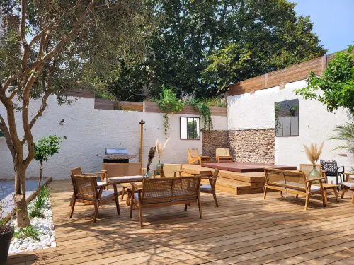 Maison Wine and Kite - Torreilles, Occitanie, 3km de la mer 토헤이으 호텔