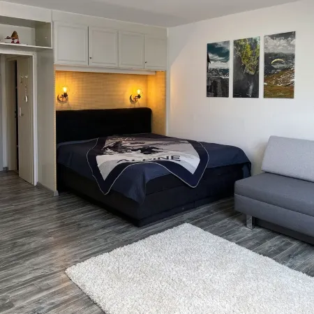 Alpenglück vacation apartment with swimming pool and sauna Отели в г. Оберстдорф