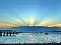 Enjoy Gorgeous Sunsets from Your Waterfront Beach House.