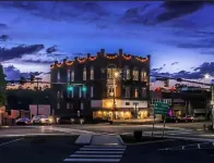 The Pythian Building Penthouse Apt. is centrally located on the city square.