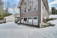 Lakefront New Hampshire Hideaway w/ Deck & Views - Wifi