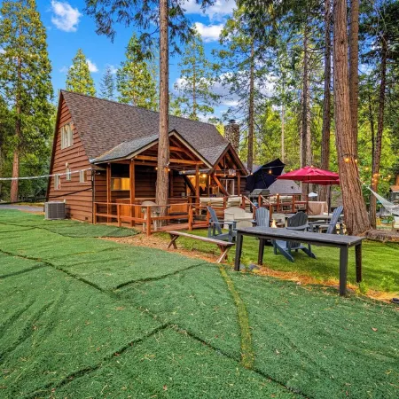 Blue Lake Springs A-Frame Of Mind Cabin in Arnold