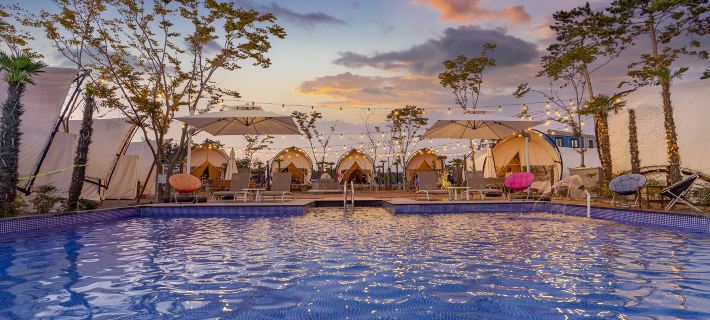 Sacheon J Glamping Hotels in Sacheon