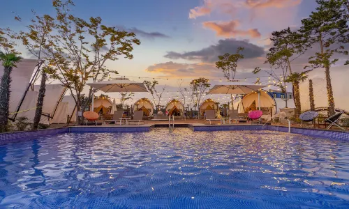 Sacheon J Glamping - ห้องครัว