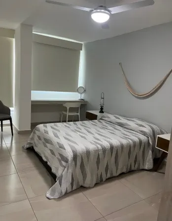 Beautiful Apartment Fully Equipped AC 6 People 3 Bedrooms Wifi Отели в г. Манзанилло