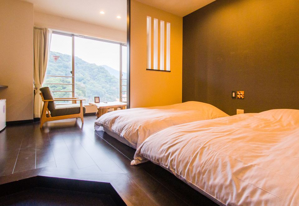 Oyado Hanamizuki의 아늑한 내부