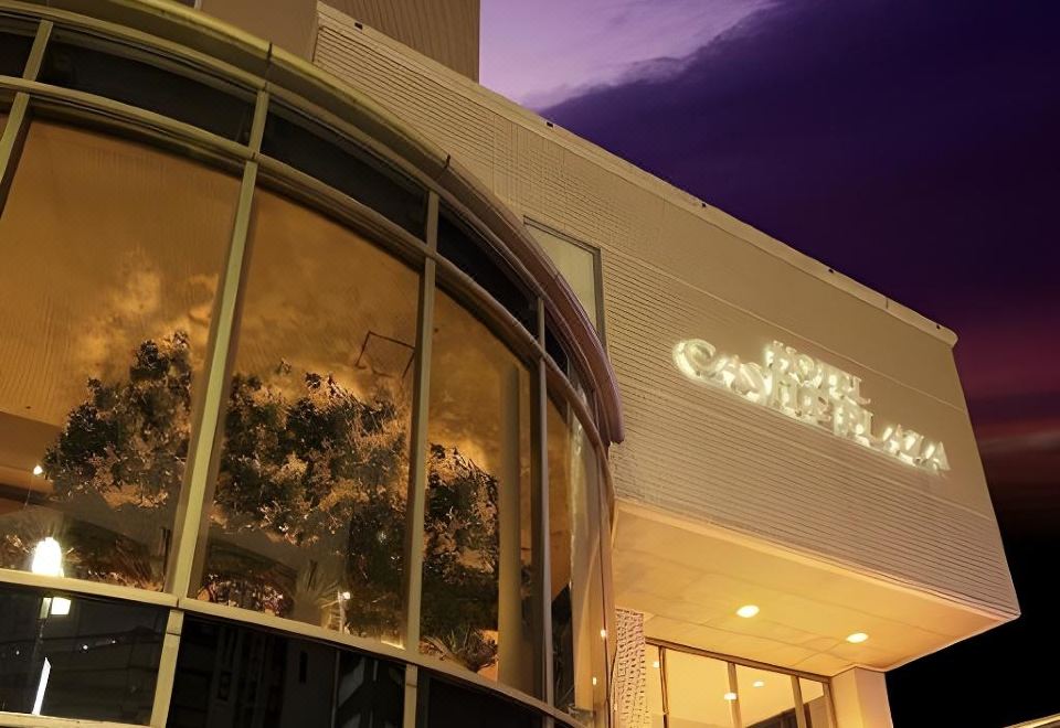 아카시 역 주변의 호텔 외관