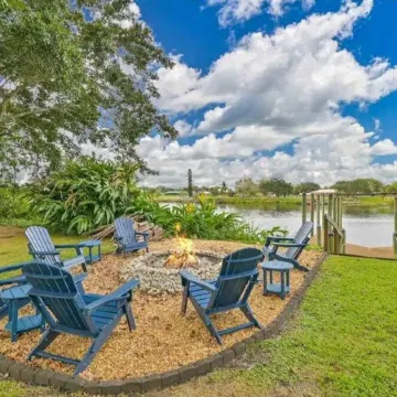 LaBelle Vie, "Riverfront Serenity Bamboo Trails on 3+ acres.