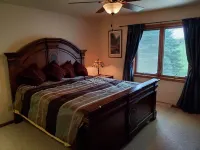 Large, cozy lake home near Round Lake Farm, Nordic Center, Road America, Lambeau