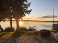 All-Season Waterfront Home on SE Hubbard Lake!