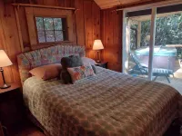 Rustic 1940's Appalachian Summer Cabin w/hot tub - Black Mountain