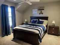 Waterfront oasis with gazebo and fire pit, crappie dock with swim deck and slide