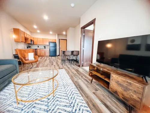 One bedroom guest suite at Generations on 1st