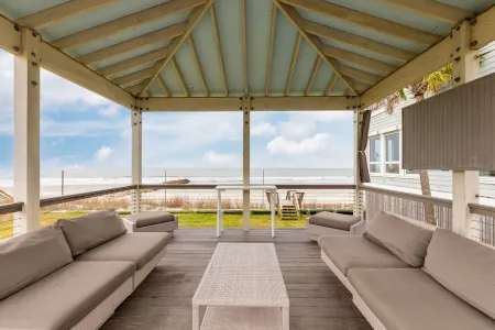 Oceanfront Private Home on Folly Beach! Screened Porch & Open Sundeck!