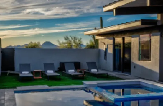 New Modern Custom Home, Located in Beautiful Carefree, Arizona
