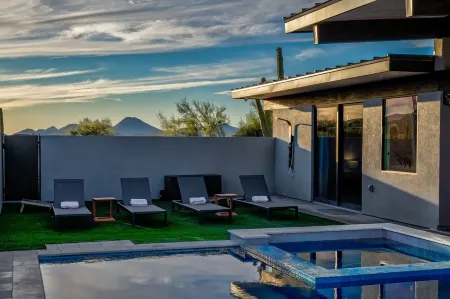 New Modern Custom Home, Located in Beautiful Carefree, Arizona