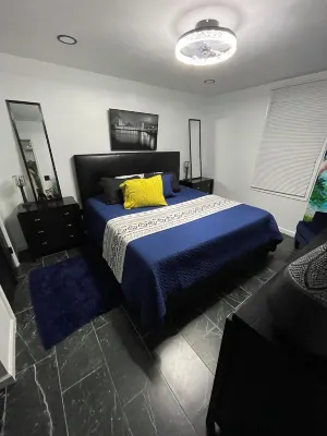 Veteran Stay_ King Bed_sleeps4_2 miles to post,food,shops_park work truck Hotels near Walmart Supercenter