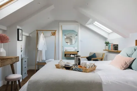 Luxury Hayloft with panoramic Dartmoor views