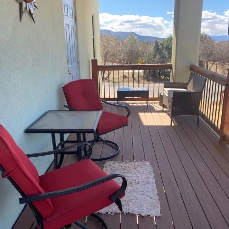 Private Casita with Beautiful Red Rock Views and Large Deck