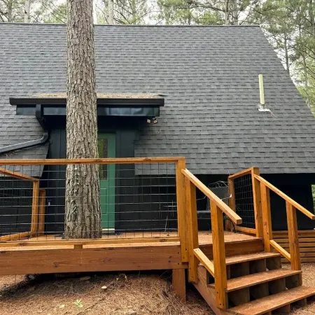 The Tiny Mansion: New A-Frame! Secluded, Great Getaway in Dahlonega!
