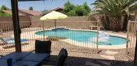 Beautiful home with private outdoor swimming pool