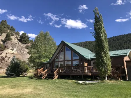 Three bedroom,  two bath on the Middle Fork of Rock Creek