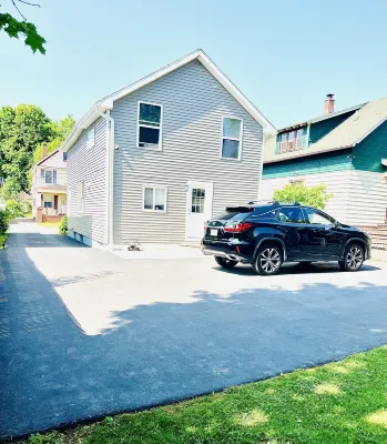 Modern two story home