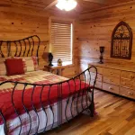 Beautiful cabin style home backing up on the White River!