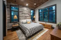 New modern home with spectacular view on 5 private acres