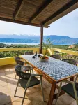 Villa Aitheras with sea views and garden