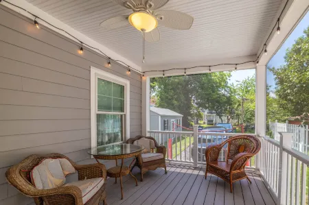 Open Floor Concept and Entertainment Room - Charming Coastal Retreat