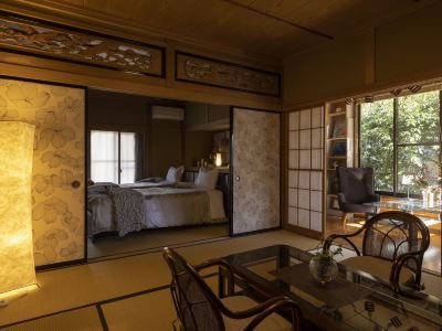 Private Japanese Modern Onsen Villa Azumino Nagano