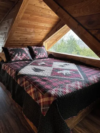 Bear Bottom Cabin! HUGE POND AND HOT TUB, KAYAKE, PADDLE BOAT, AND PADDLE BOARD!