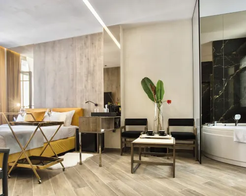 Athens the L7 STR - Luxury Boutique Collection Hotel Zimmer Photos