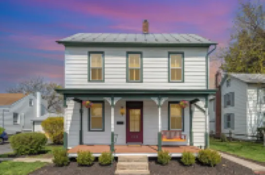 Historic 4-bedroom house in Gettysburg with AC, WiFi, walk to sites