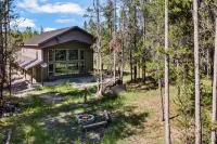 Island Park Cabin with Private Dock on the Lake