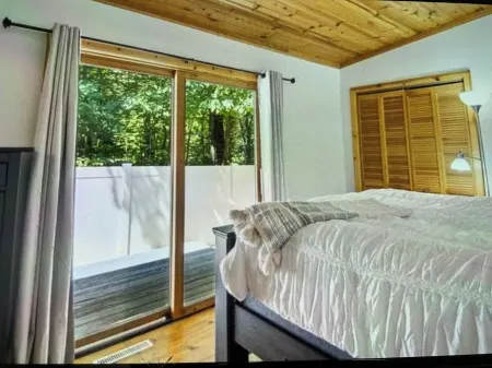 Charming 3-bedroom house with WiFi, AC in  New Buffalo with a 20x40 INDOOR POOL